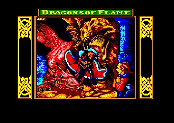 Dragons of Flame (UK) (1989) screen shot title